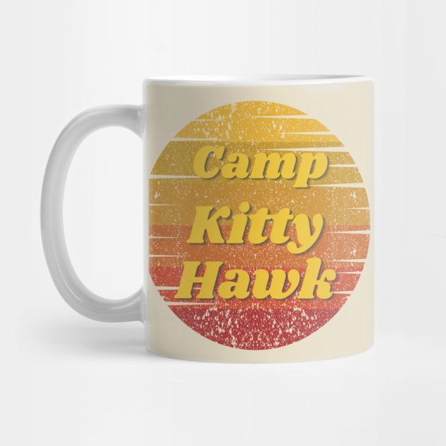 Camp Kitty Hawk by Life Happens Tee Shop
